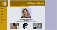 Desktop Screenshot of massagemitstil.at